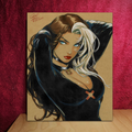 Ilustración de arte original, firmada a mano 8.5x11in IMPRESIÓN de bellas artes