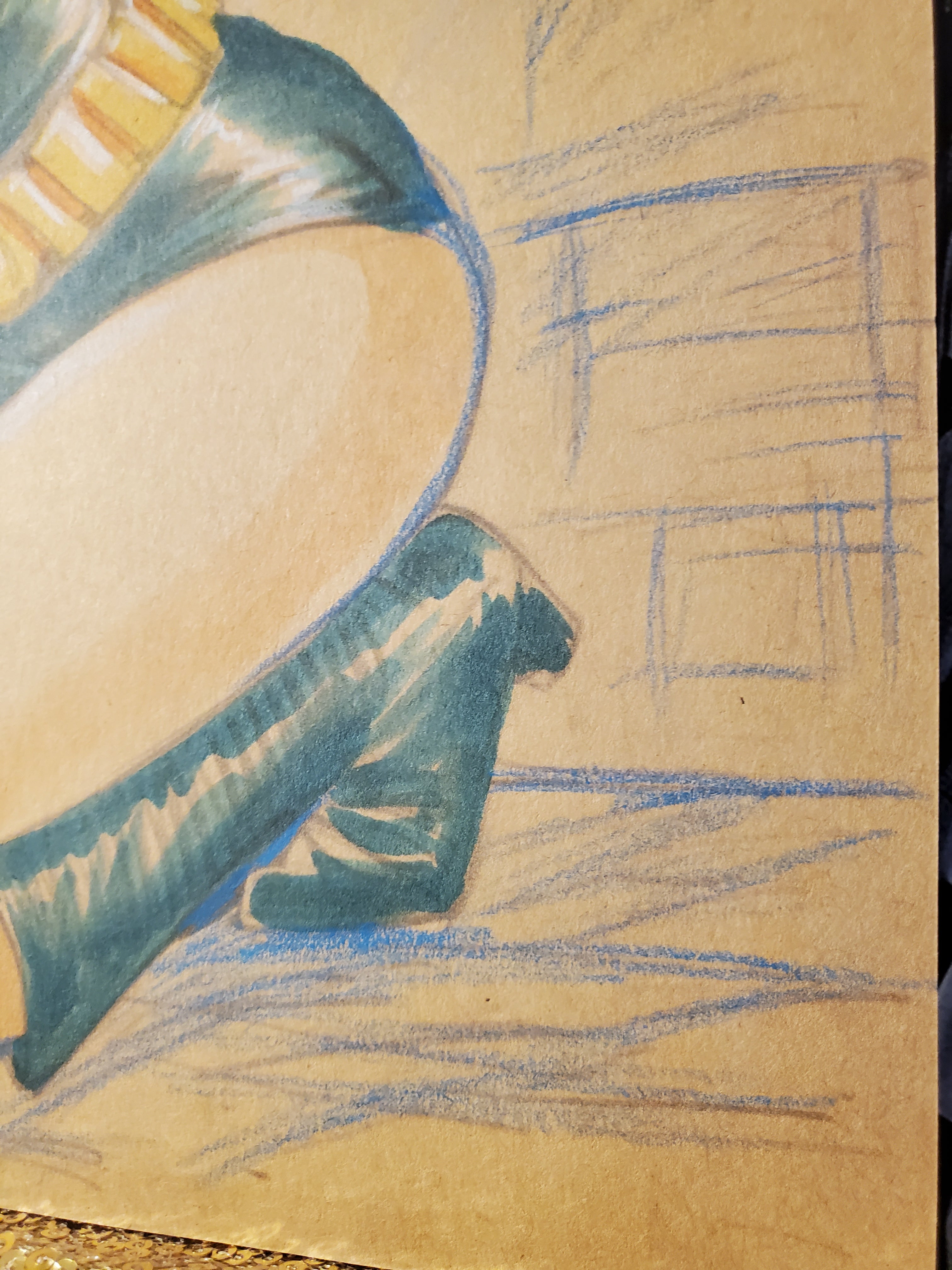 Catwoman Comic Art Original Fine Mixed Media | Rare 1 of 1 | COA Included | 8.5x11 on Premium Archival Cardstock