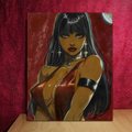 Vampirella Art Illustration Hard Signed 8.5x11in Fine Art PRINT