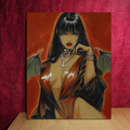 Vampirella Art Illustration Hard Signed 8.5x11in Fine Art PRINT