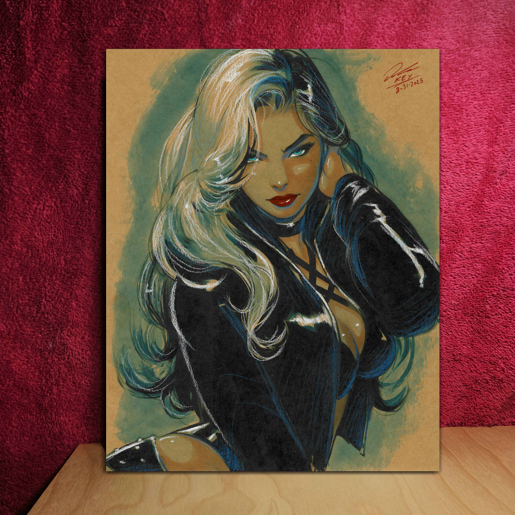 Rogue Art Illustration Hard Signed 8.5x11in Fine Art PRINT