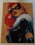 Batgirl Art Illustration Hard Signed 8.5x11in Limited Edition Fine Art PRINT