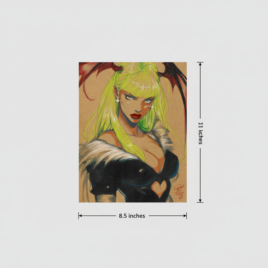 8.5x11 Borderless Dimensions
