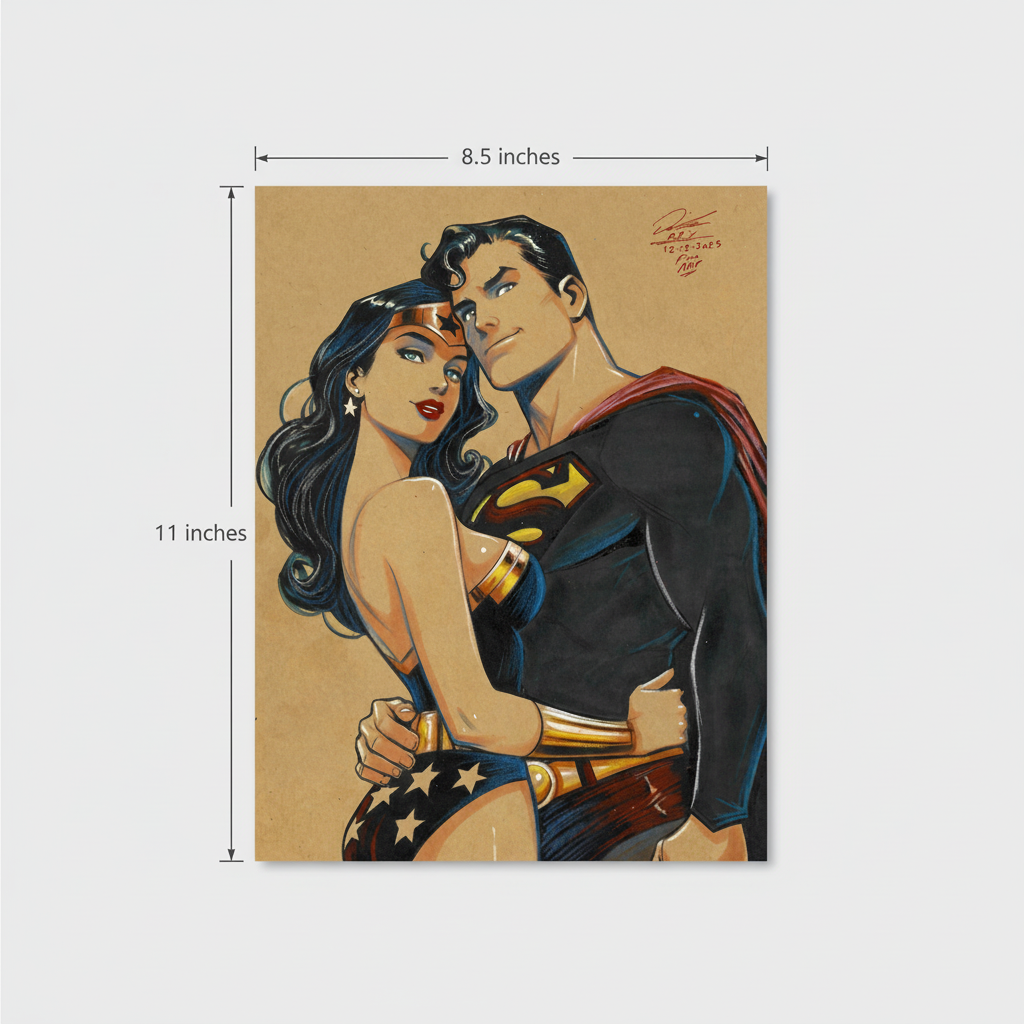 8.5x11 Borderless Dimensions