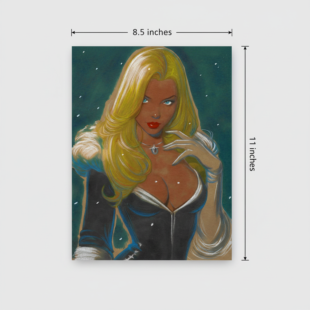 8.5x11 Borderless Dimensions