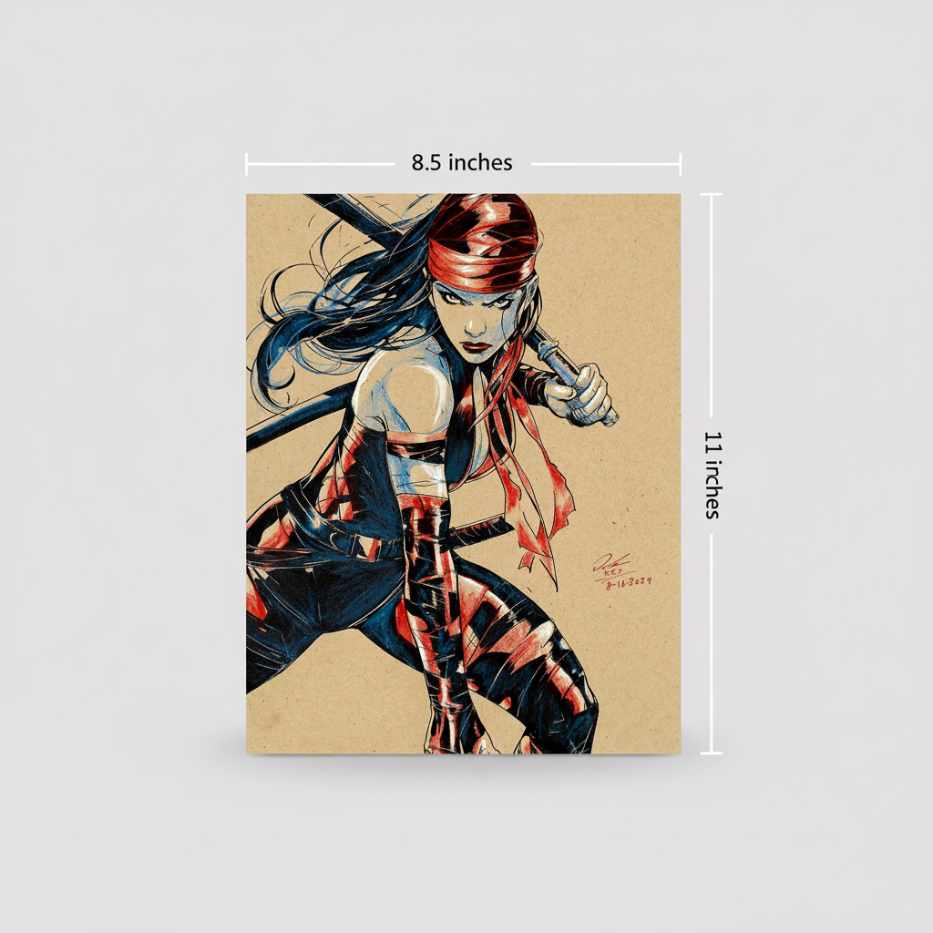 8.5x11 Borderless Dimensions