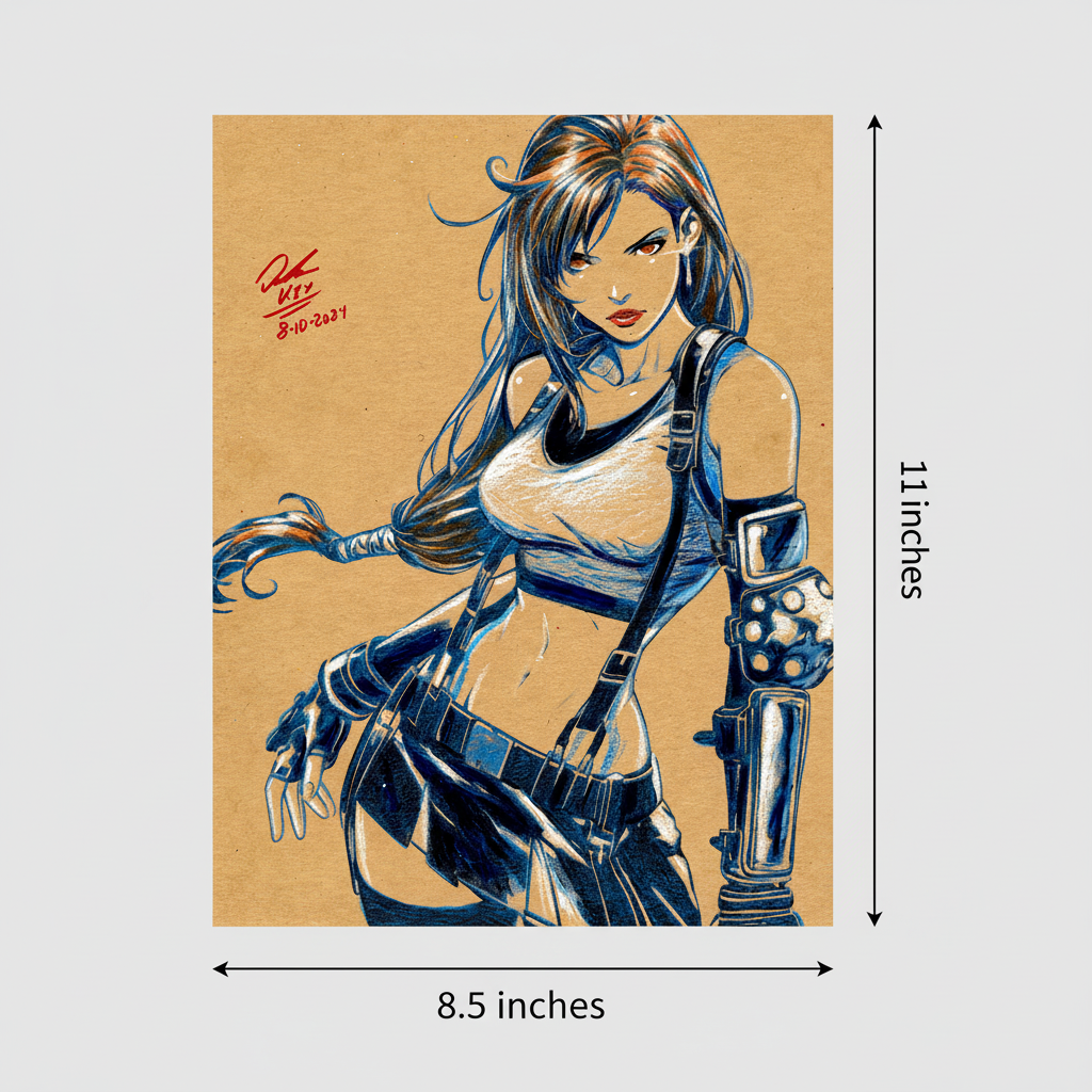 8.5x11 Borderless Dimensions