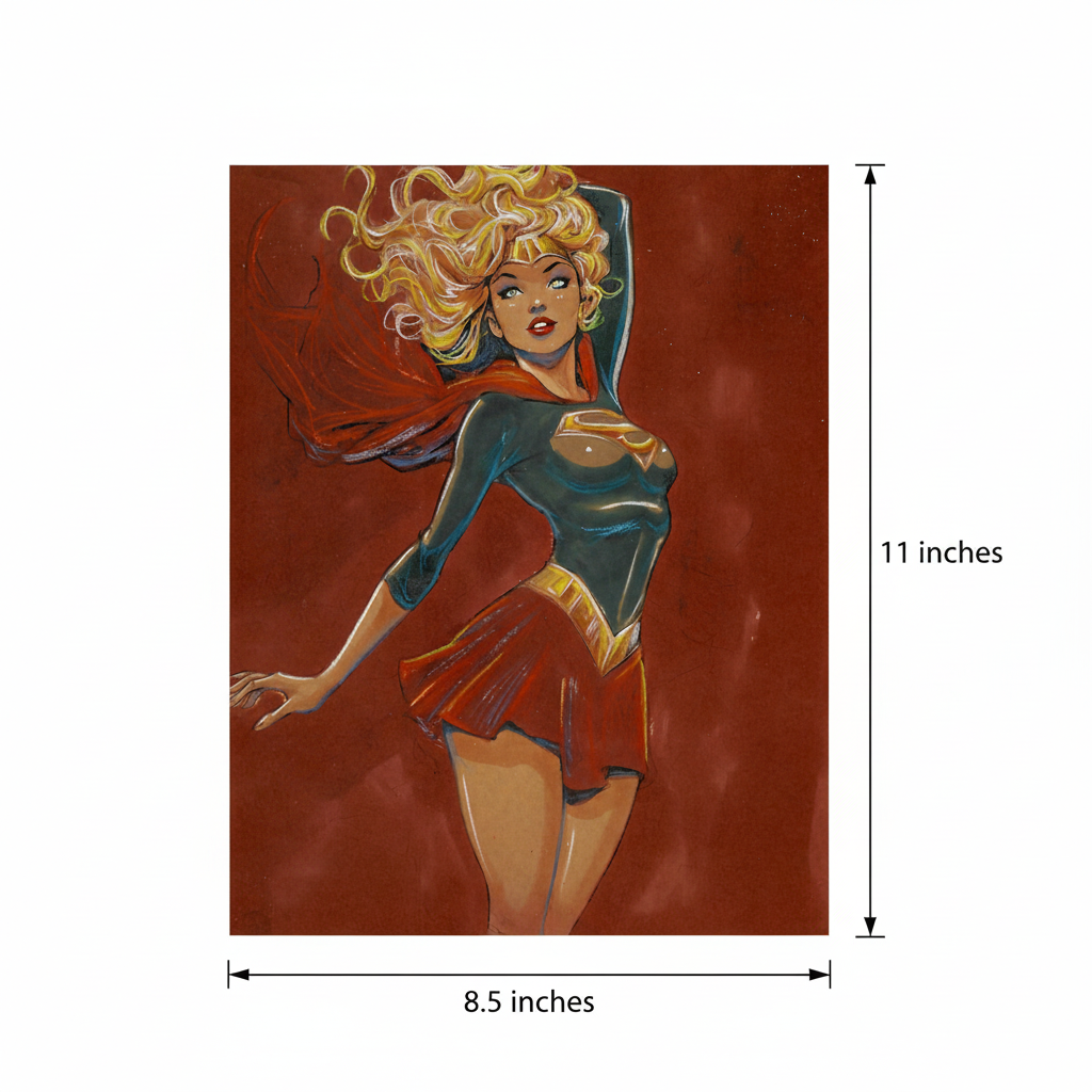 8.5x11 Borderless Dimensions