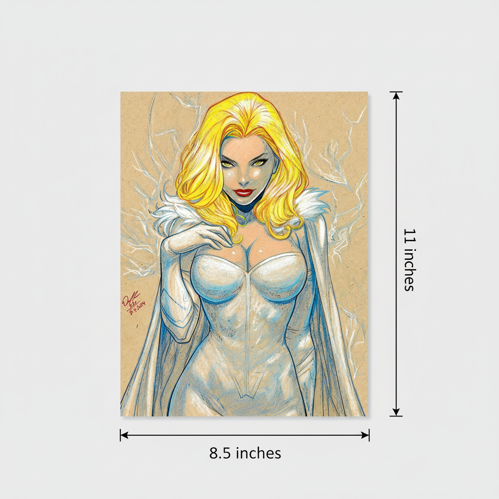 8.5x11 Borderless Dimensions