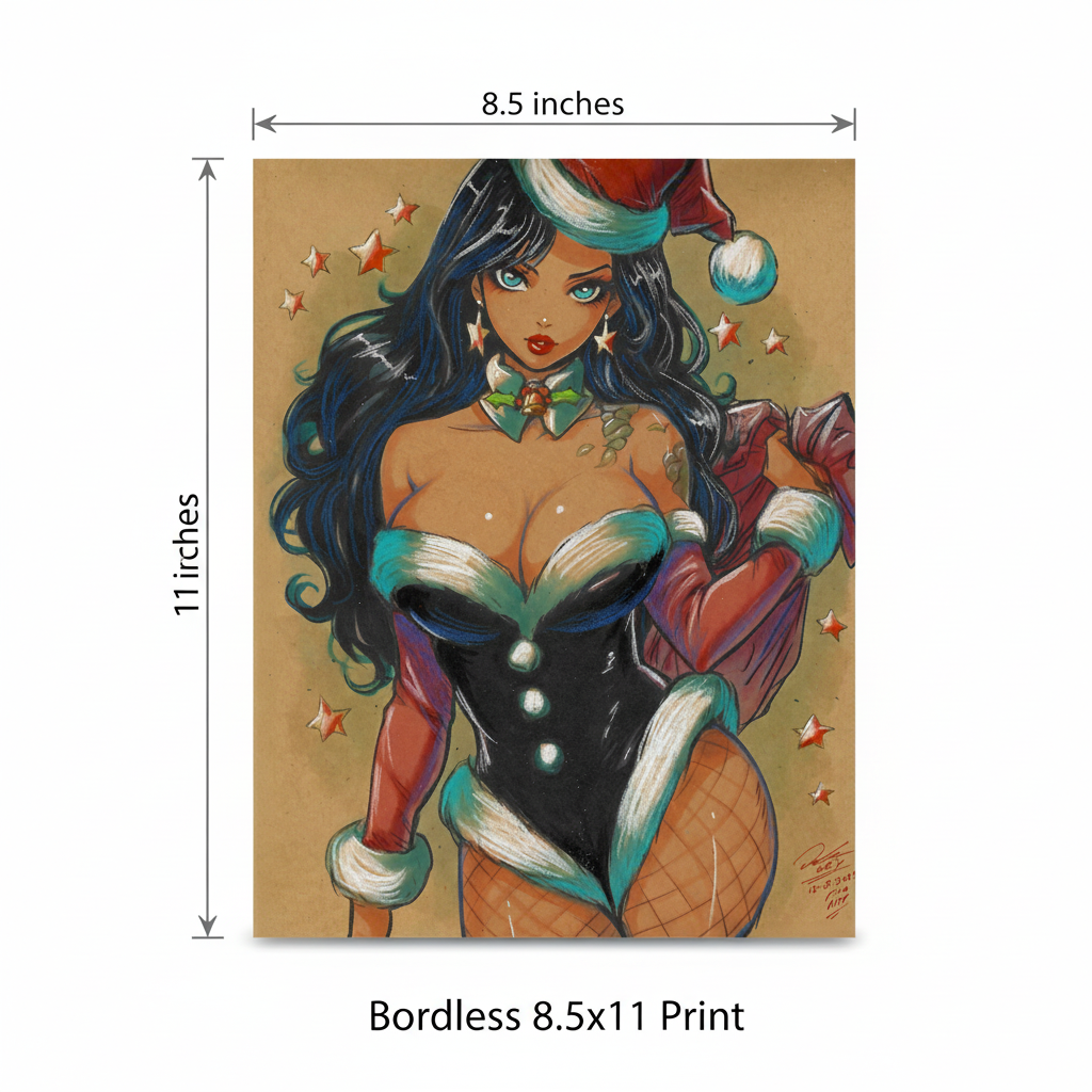 8.5x11 Borderless Dimensions