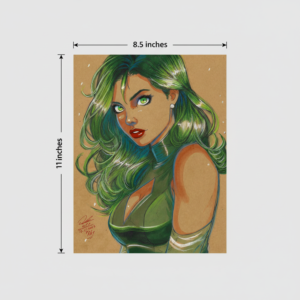 8.5x11 Borderless Dimensions