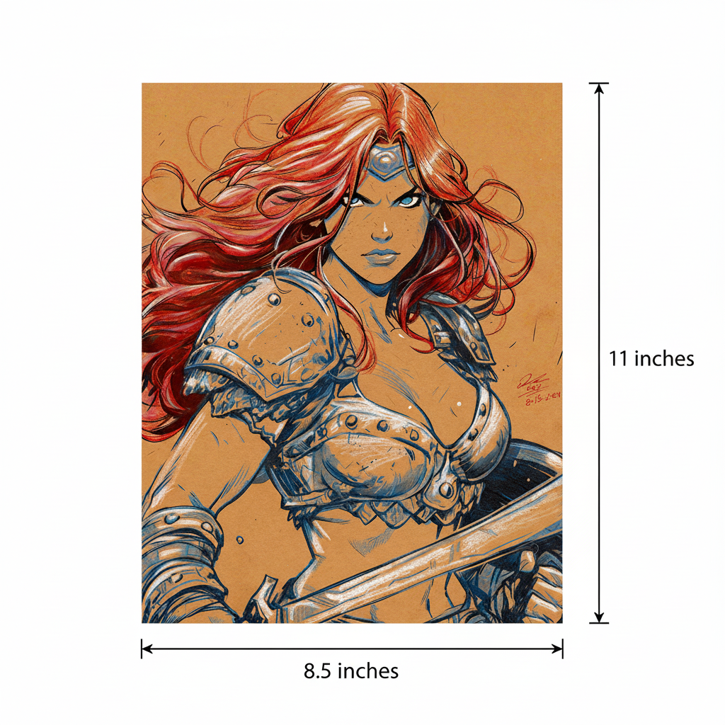 8.5x11 Borderless Dimensions