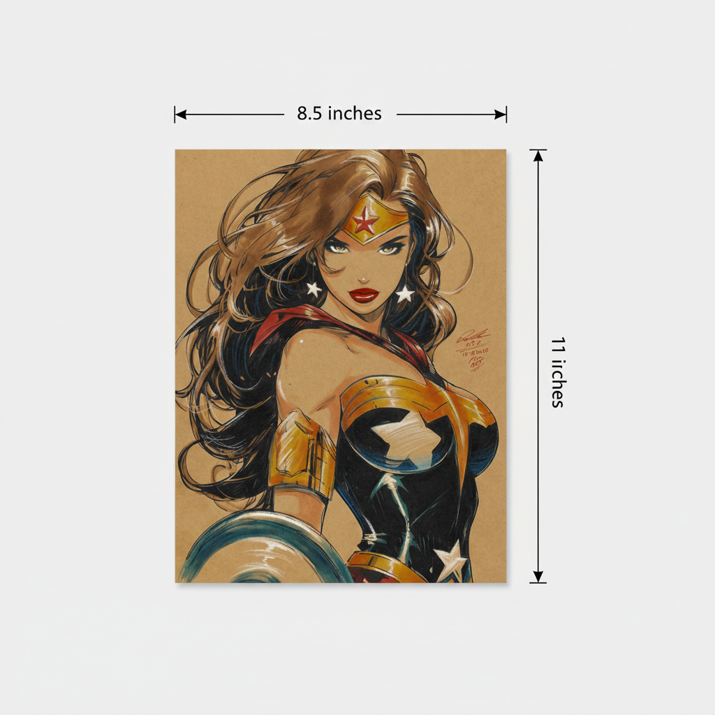 8.5x11 Borderless Dimensions