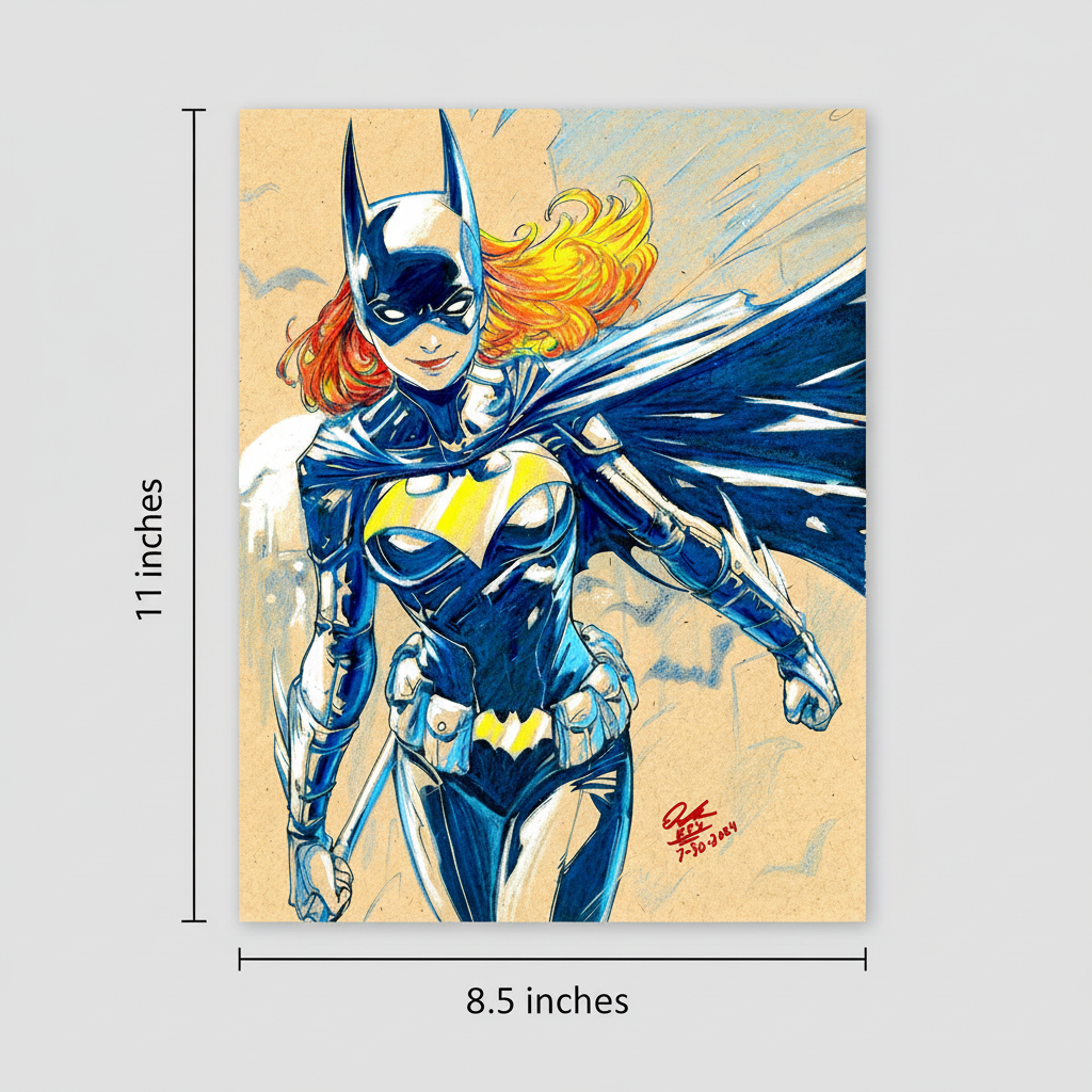 8.5x11 Borderless Dimensions