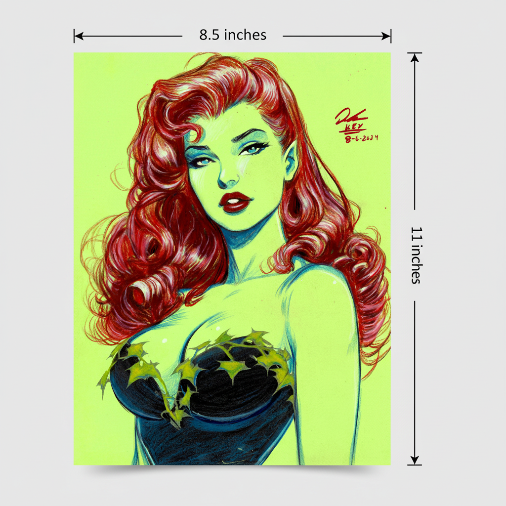 8.5x11 Borderless Dimensions