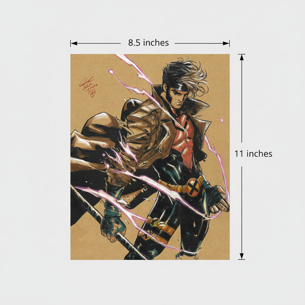 8.5x11 Borderless Dimensions