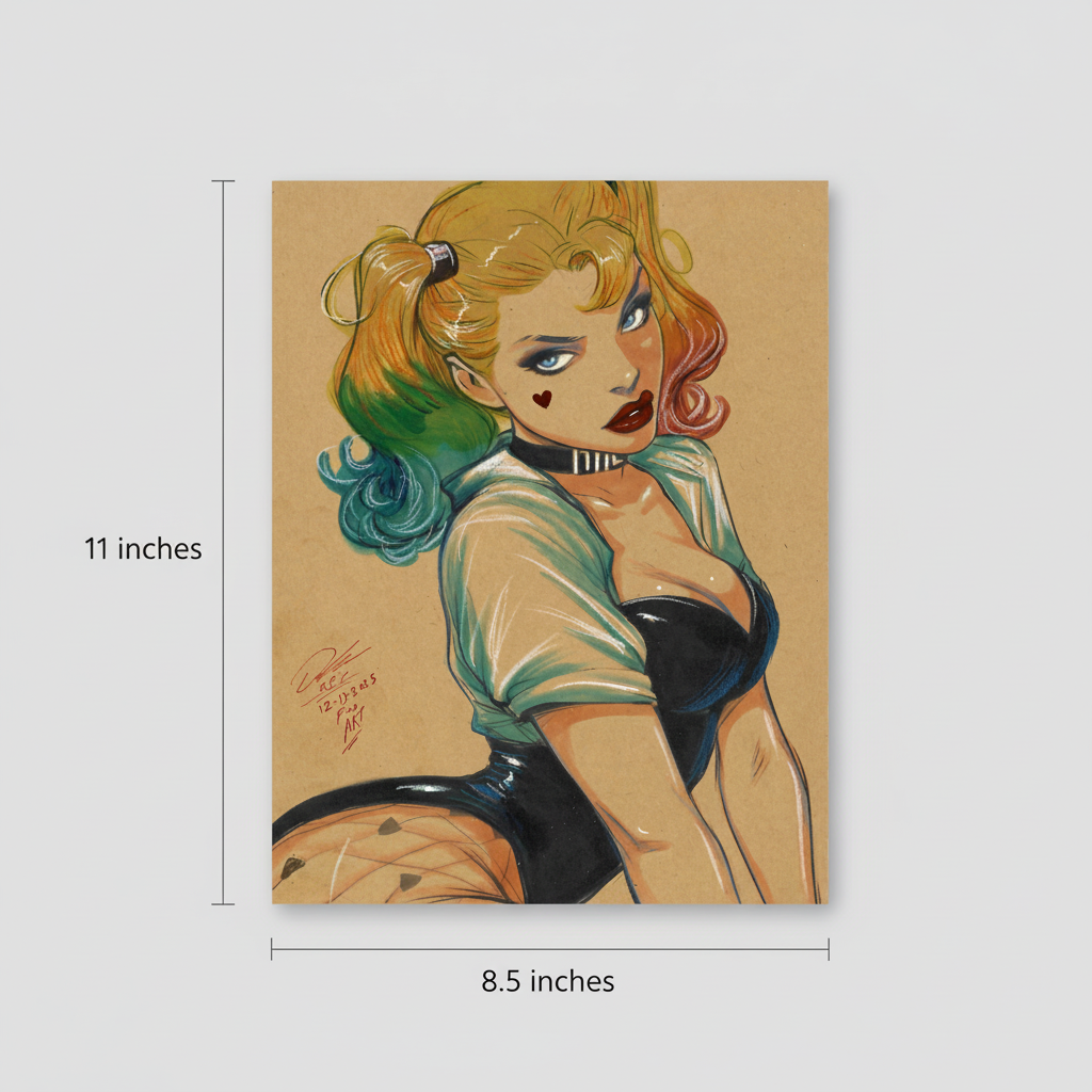 8.5x11 Borderless Dimensions