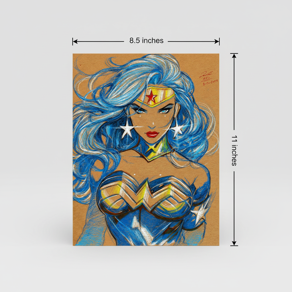 8.5x11 Borderless Dimensions