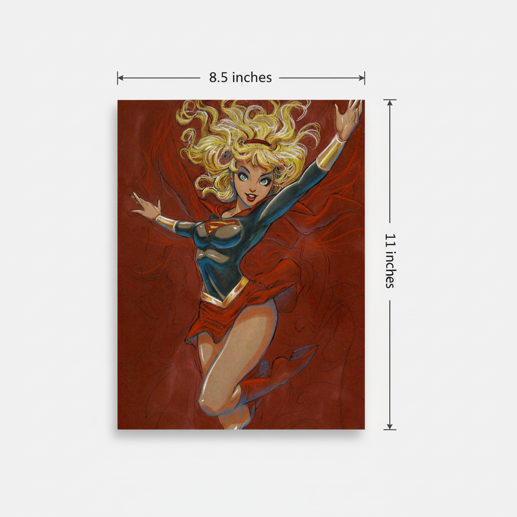 8.5x11 Borderless Dimensions