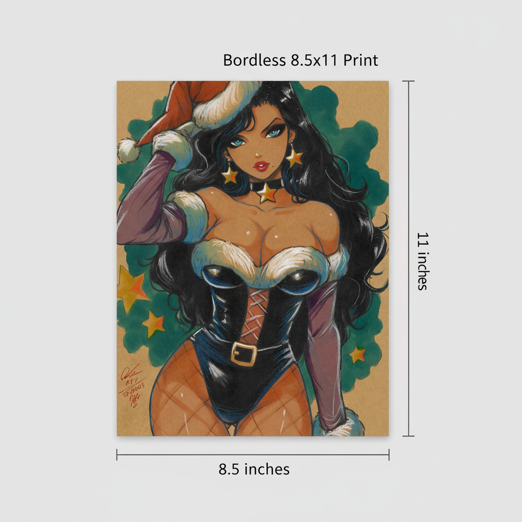 8.5x11 Borderless Dimensions