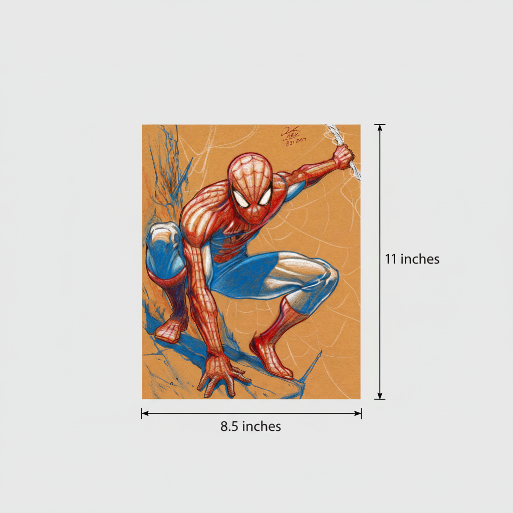 8.5x11 Borderless Dimensions