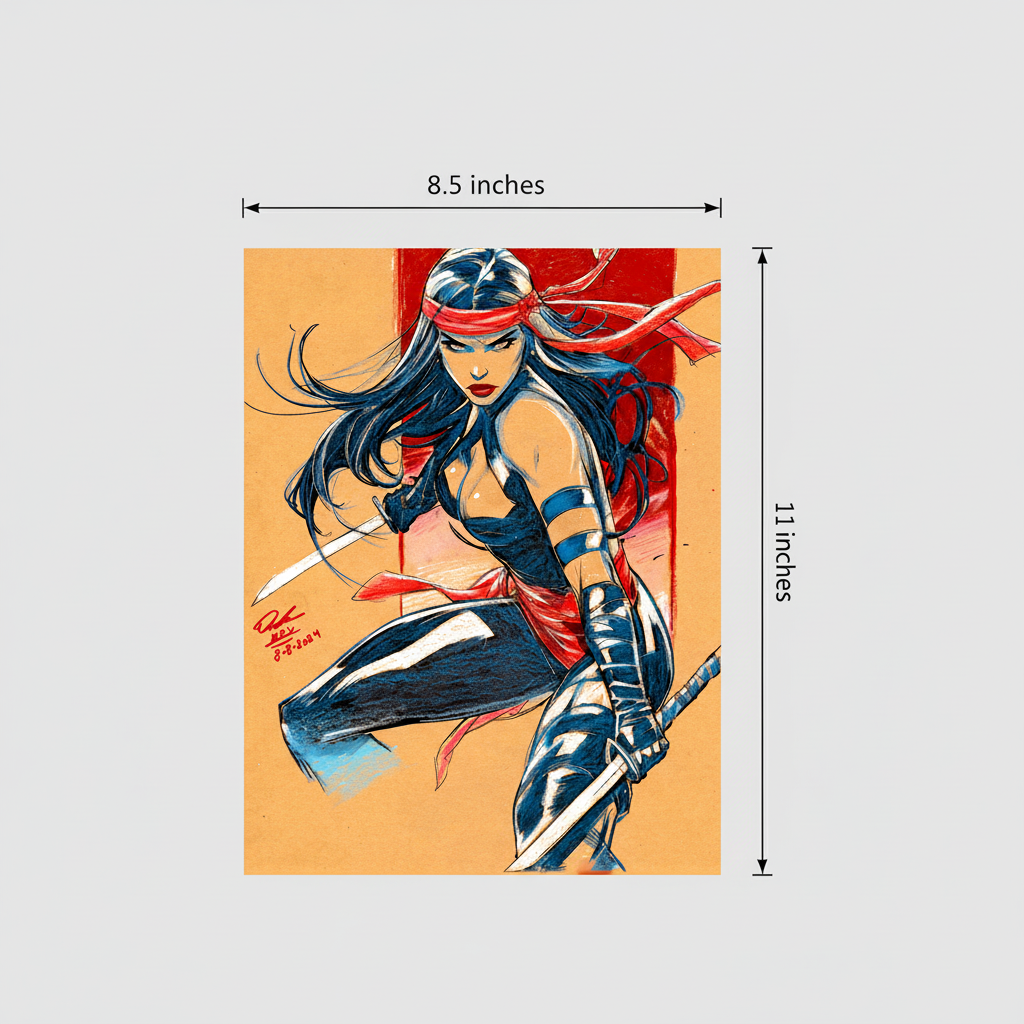 8.5x11 Borderless Dimensions