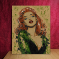 Poison Ivy Art Illustration Hard Signed 8.5x11in Fine Art PRINT