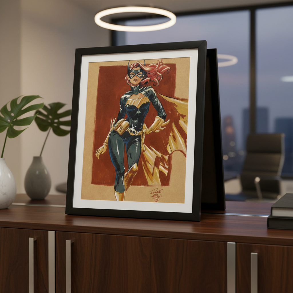 Batgirl Print - Luxury Office