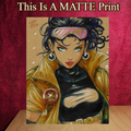 OC Art Illustration Hard Signed 8.5x11in Fine Art PRINT