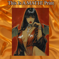 Vampirella Art Illustration Hard Signed 8.5x11in Fine Art PRINT