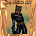 Catwoman Art Illustration Hard Signed 8.5x11in Fine Art PRINT