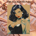 Lois Lane Art Illustration Hard Signed 8.5x11in Fine Art PRINT