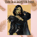 Raven Art Illustration Hard Signed 8.5x11in Fine Art PRINT