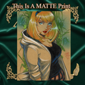 Gwen Stacy Art Illustration Hard Signed 8.5x11in Fine Art PRINT
