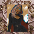 Pandora Art Illustration Hard Signed 8.5x11in Fine Art PRINT