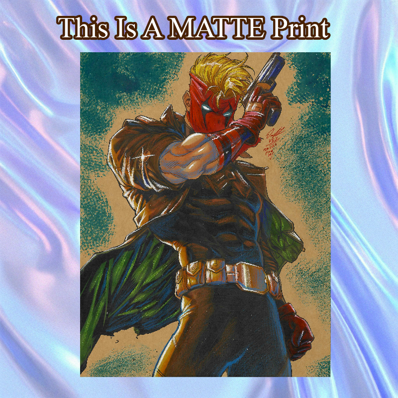 Grifter Art Illustration Hard Signed 8.5x11in Fine Art PRINT