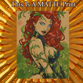 Poison Ivy Art Illustration Hard Signed 8.5x11in Fine Art PRINT