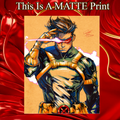 Cyclops Art Illustration Hard Signed 8.5x11in Fine Art PRINT