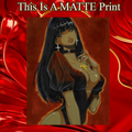 Vampirella Art Illustration Hard Signed 8.5x11in Fine Art PRINT