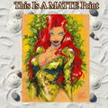 Poison Ivy Art Illustration Hard Signed 8.5x11in Fine Art PRINT