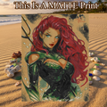 Mera Art Illustration Hard Signed 8.5x11in Fine Art PRINT