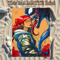 Mary Jane Art Illustration Hard Signed 8.5x11in Fine Art PRINT