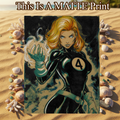 Sue Storm Art Illustration Hard Signed 8.5x11in Fine Art PRINT