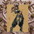 Juri Han From Street Fighter Art Illustration Hard Signed 8.5x11in Fine Art PRINT