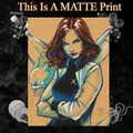 Kitty Pryde Art Illustration Hard Signed 8.5x11in Fine Art PRINT