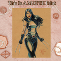 X-23 Art Illustration Hard Signed 8.5x11in Fine Art PRINT