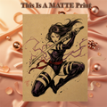 Psylocke Art Illustration Hard Signed 8.5x11in Fine Art PRINT