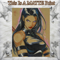 Psylocke Art Illustration Hard Signed 8.5x11in Fine Art PRINT