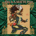 Rogue Art Illustration Hard Signed 8.5x11in Fine Art PRINT