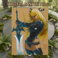 Magik Art Illustration Hard Signed 8.5x11in Fine Art PRINT